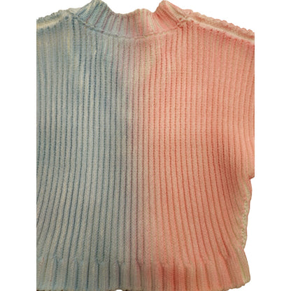 JACQUEMUS Ribbed Cropped Sweater Top