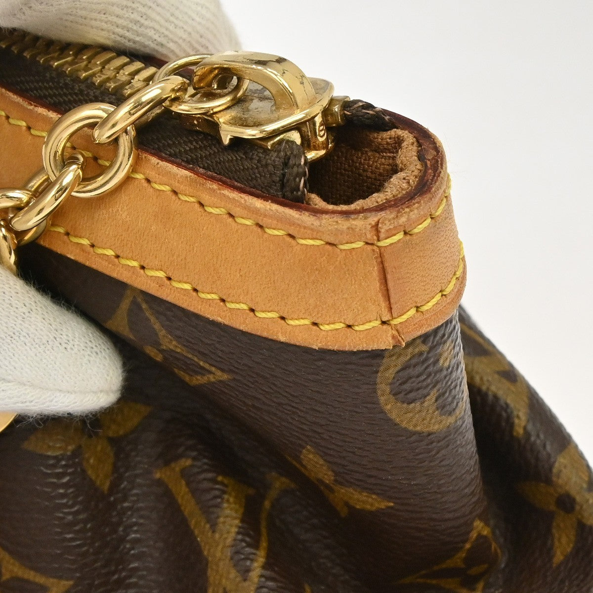 Louis Vuitton Tivoli Monogram Canvas, Brown, Canvas, Handbag
