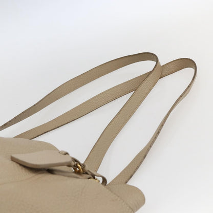 Prada Side Pocket Convertible Vitello Daino, Beige, Leather, Tote Bag