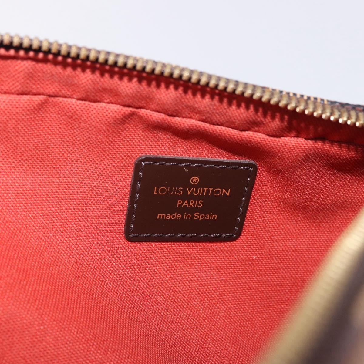 Louis Vuitton Geronimos Damier, Brown, Canvas, Clutch