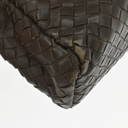 Bottega Veneta Envelope Intrecciato Nappa, Brown, Leather, Briefcase