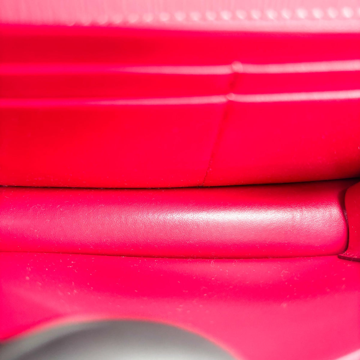 Prada Flap Vitello Move, Red, Calfskin, Shoulder Bag