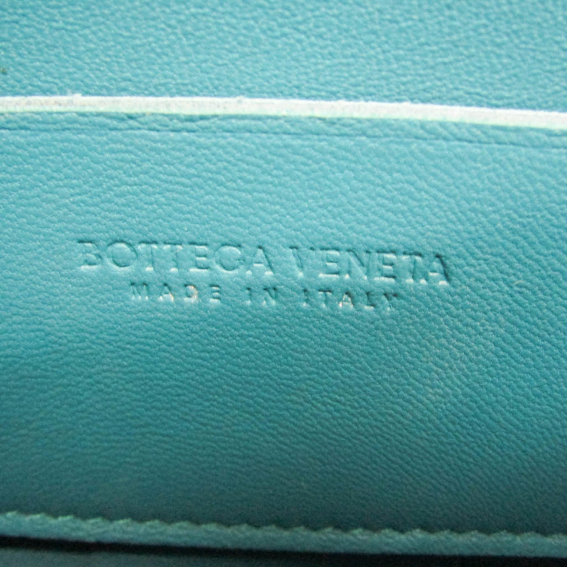 Bottega Veneta Cassette Maxi Intrecciato Leather, Blue, Leather, Clutch