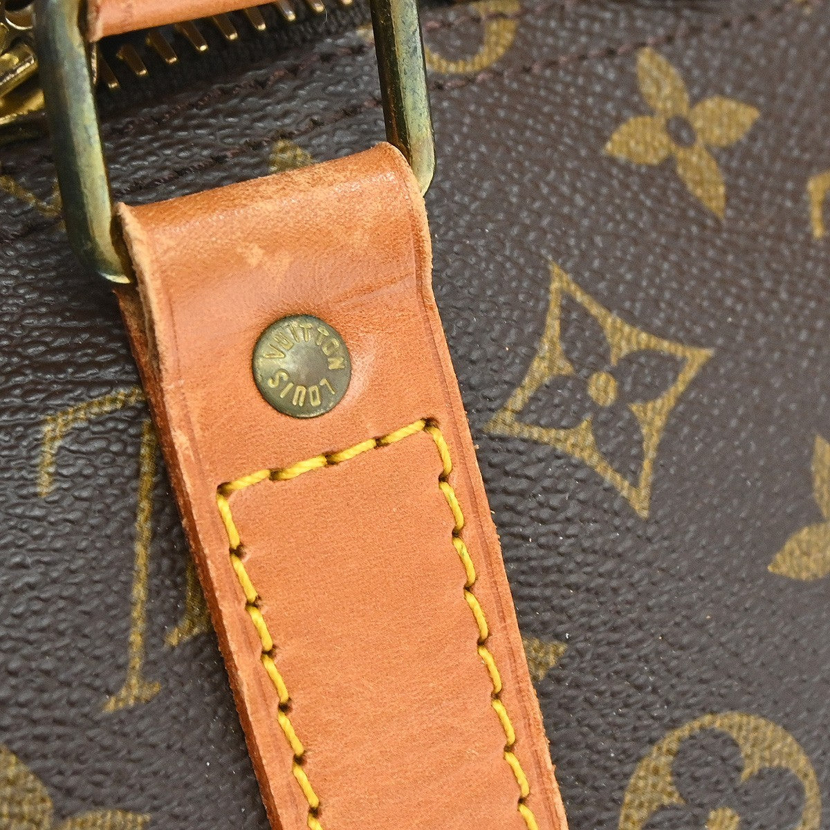 Louis Vuitton Keepall Monogram Canvas, Brown, Canvas, Travel Bag