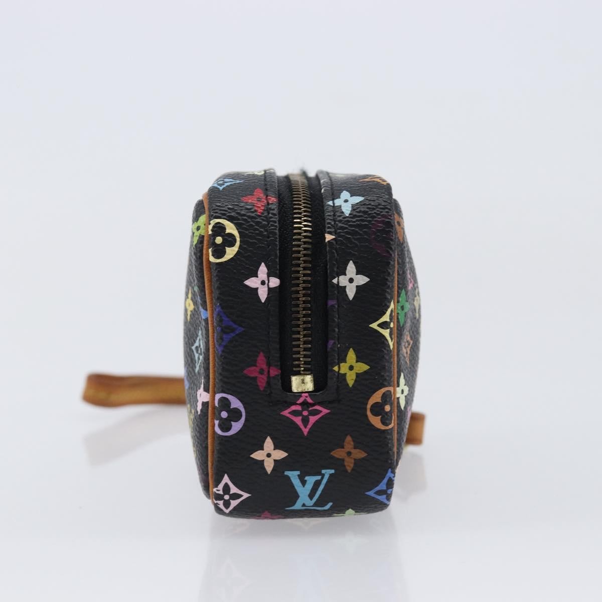 Louis Vuitton Wapity Trousse Monogram Multicolor, Black, Canvas, Clutch
