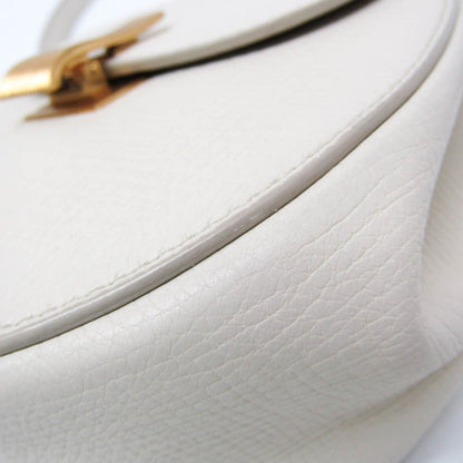 Bottega Veneta Palmellato Convertible Belt Leather, White, Leather, Handbag