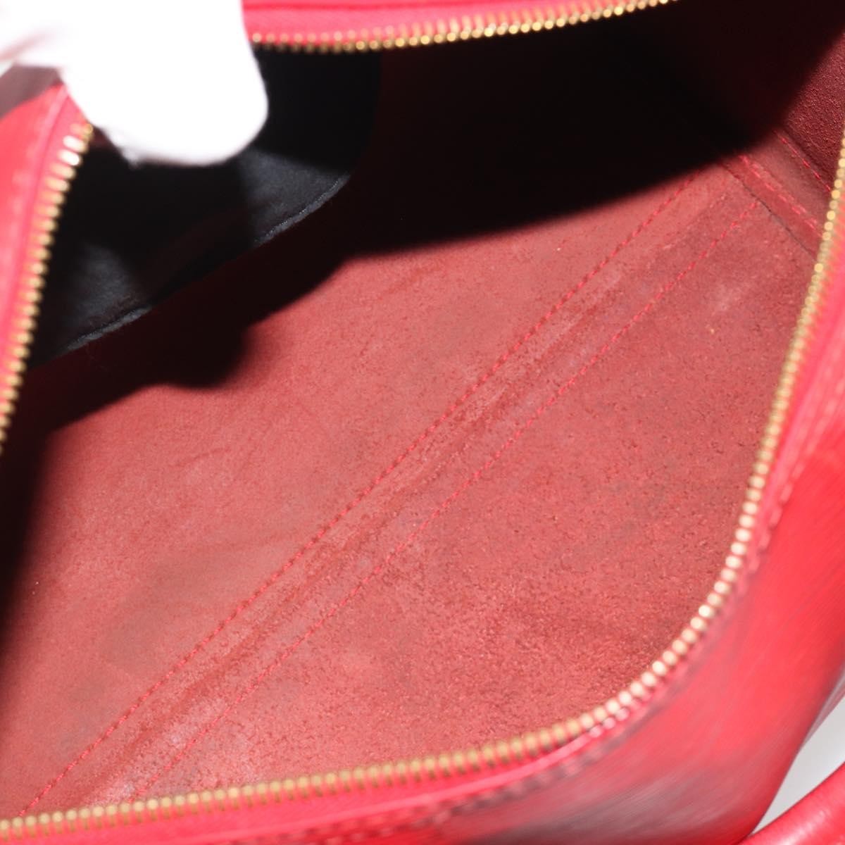 Louis Vuitton Speedy Epi Leather, Red, Leather, Handbag