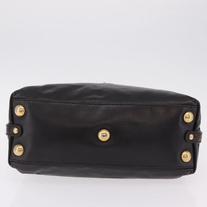 Gucci Babouska Heart Dome Satchel Leather, Black, Leather, Handbag