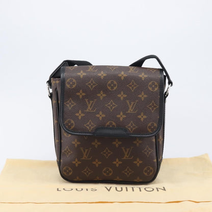 Louis Vuitton Bass Messenger Macassar Monogram Canvas, Brown, Canvas, Handbag