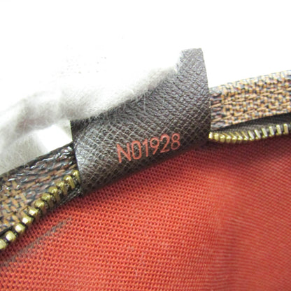 Louis Vuitton Trousse Make Up Damier Canvas, Brown, Canvas, Clutch