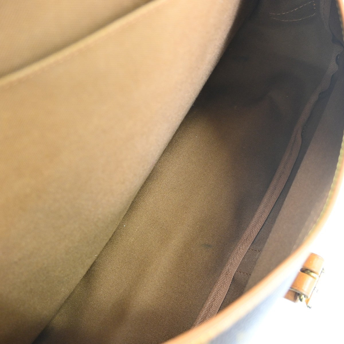 Louis Vuitton Saumur Monogram Canvas, Brown, Canvas, Shoulder Bag