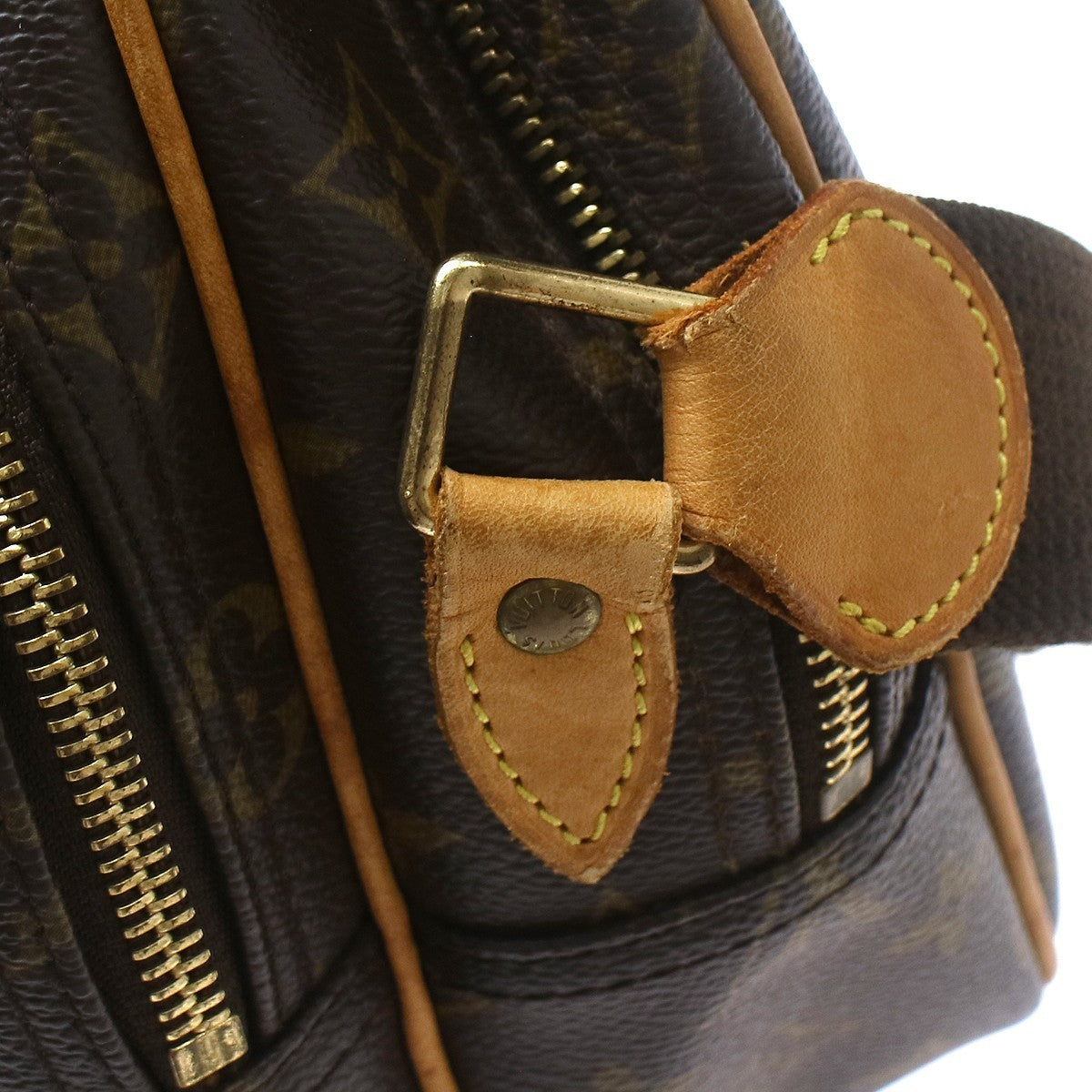 Louis Vuitton Reporter Monogram, Brown, Canvas, Shoulder Bag