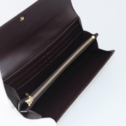 Louis Vuitton Sarah Monogram Vernis, Burgundy, Patent Leather, Clutch