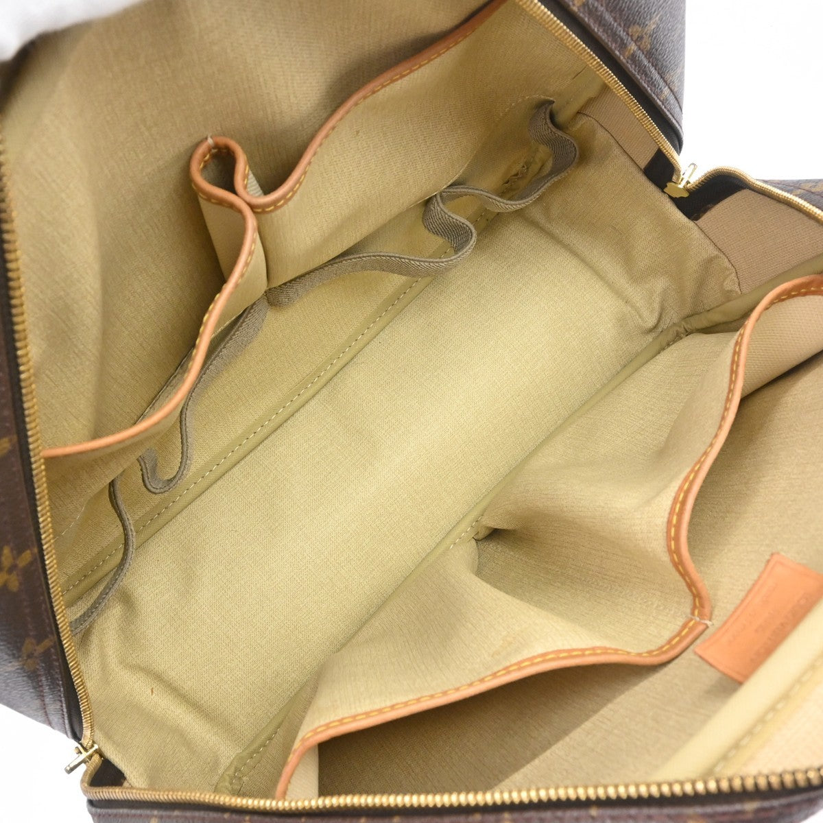 Louis Vuitton Deauville Monogram, Brown, Canvas, Handbag