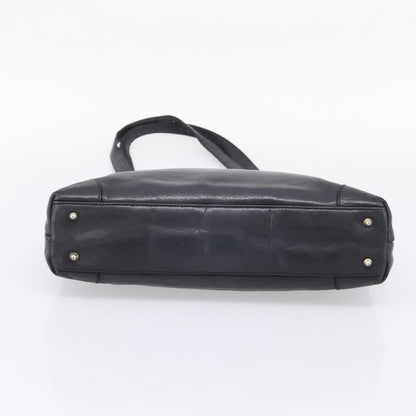 Celine Tote Leather, Black, Leather, Tote Bag