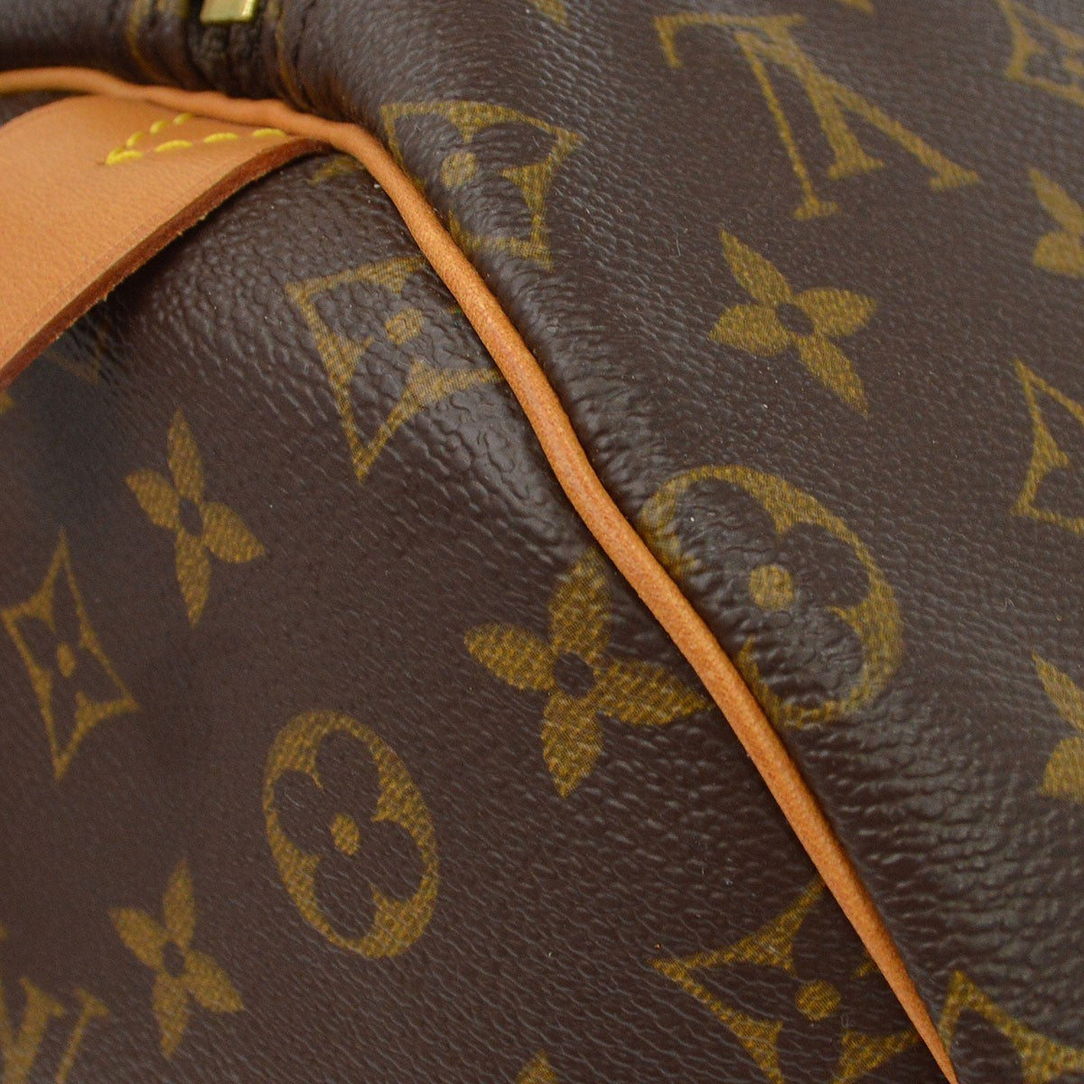 Louis Vuitton Keepall Monogram Canvas, Brown, Canvas, Travel Bag