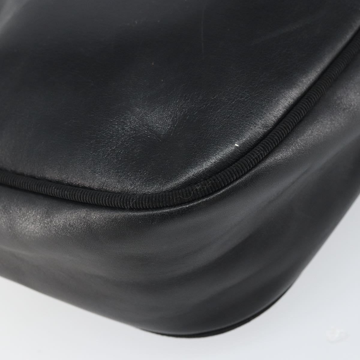 Salvatore Ferragamo Vara Bow camera Leather, Black, Leather, Shoulder Bag