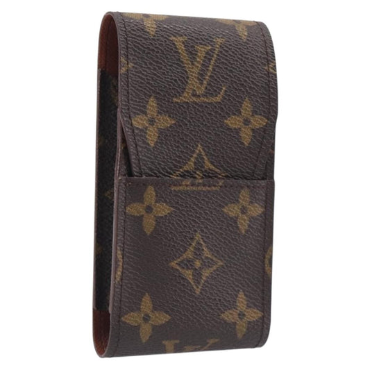 Louis Vuitton Cigarette Case Monogram Canvas, Brown, Canvas, Clutch