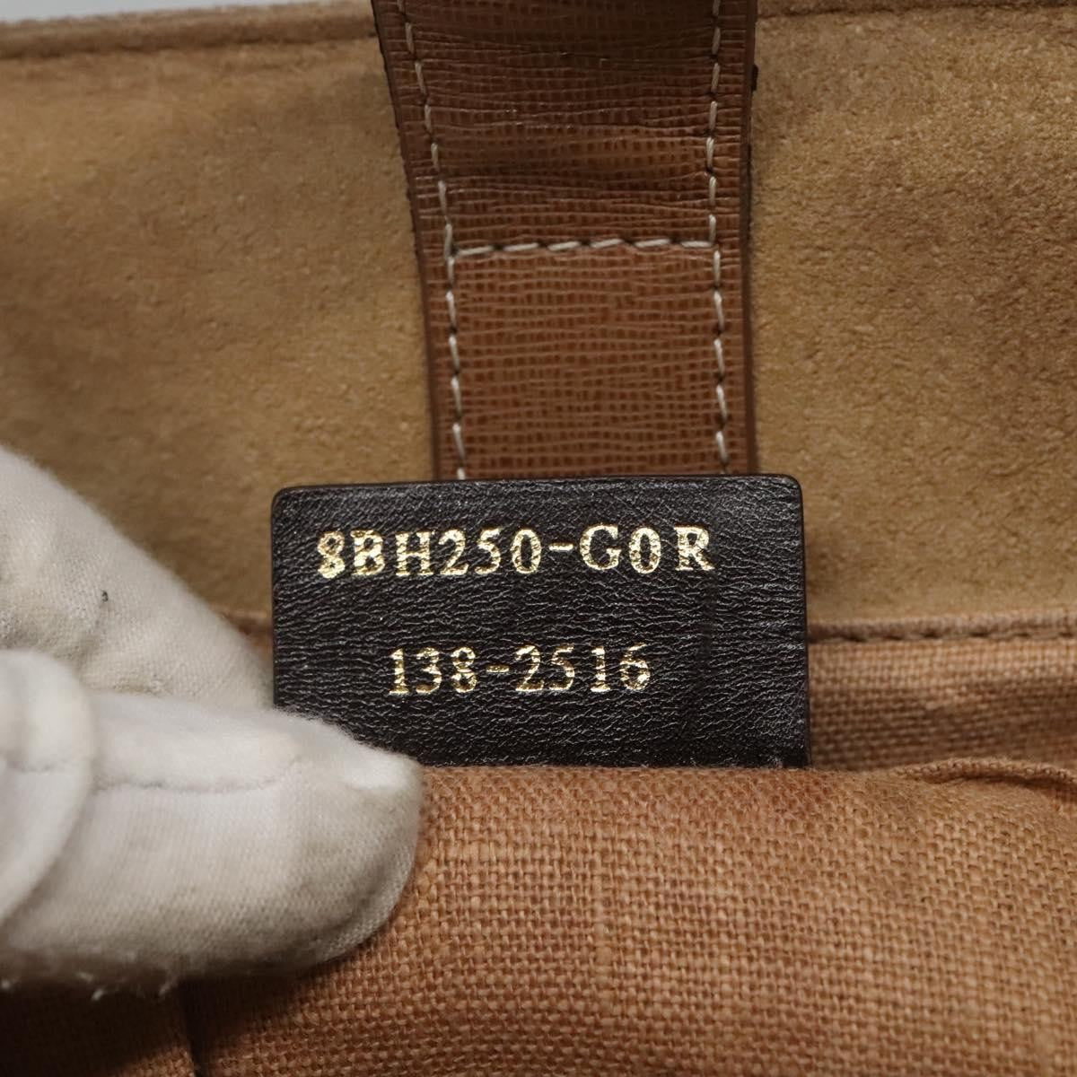 Fendi 2Jours Canvas, Beige, Canvas, Tote Bag