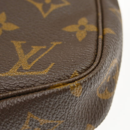 Louis Vuitton Pochette Accessoires NM Monogram Canvas, Brown, Canvas, Clutch