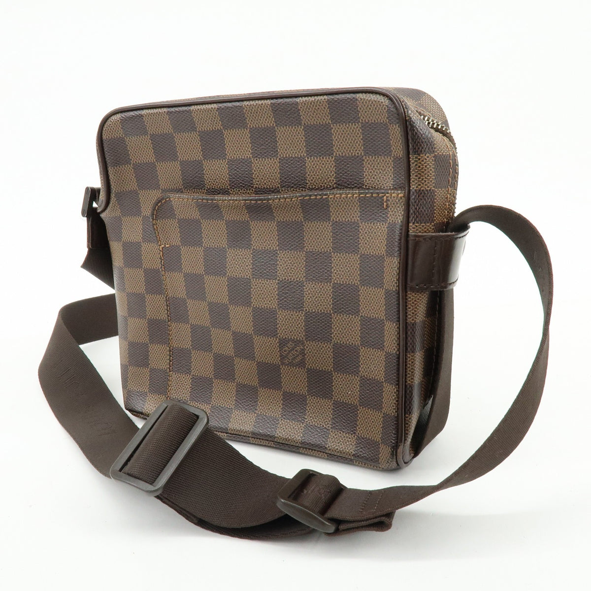 Louis Vuitton Olav Damier, Brown, Canvas, Handbag
