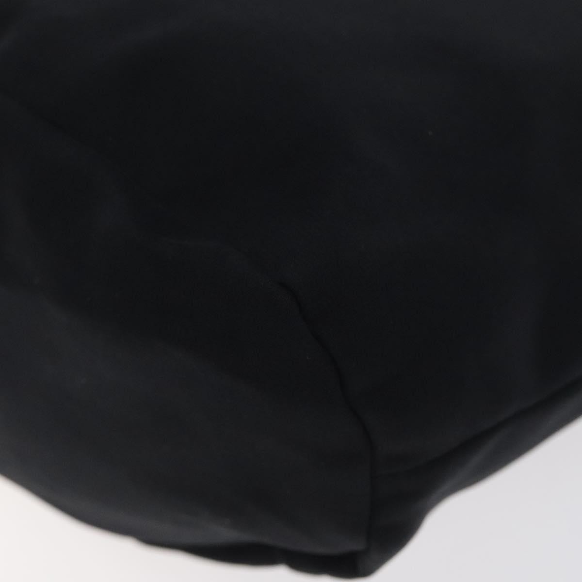 Bottega Veneta Vintage Nylon, Black, Nylon, Handbag