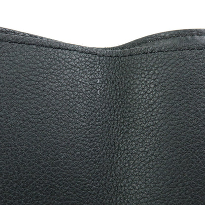 Louis Vuitton Lockmini Leather, Black, Leather, Wallet