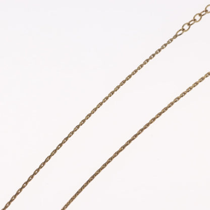 Christian Dior CD Pendant Metal and Crystals, Gold, Metal, Necklace