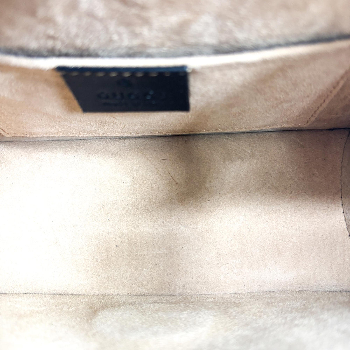 Gucci Sylvie Top Handle Leather, Black, Leather, Handbag