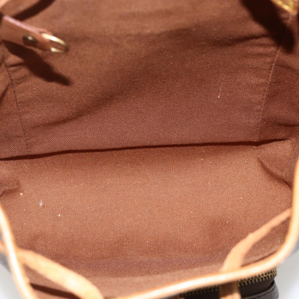Louis Vuitton Vintage Montsouris Monogram Canvas, Brown, Canvas, Backpack