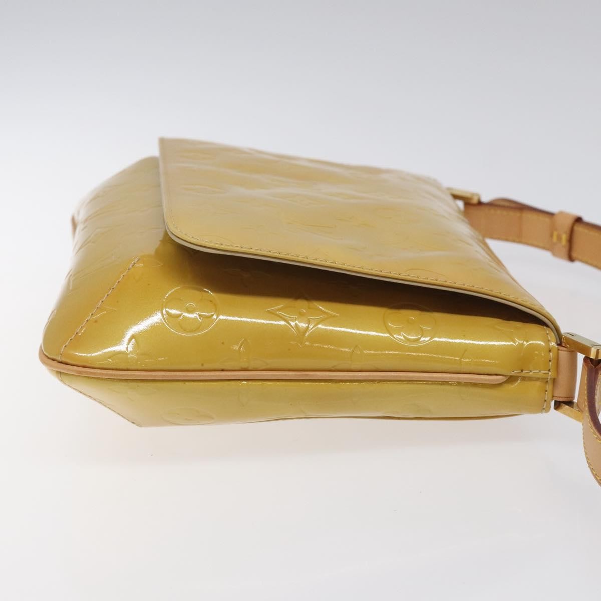 Louis Vuitton Thompson Street Monogram Vernis, Beige, Patent Leather, Shoulder Bag