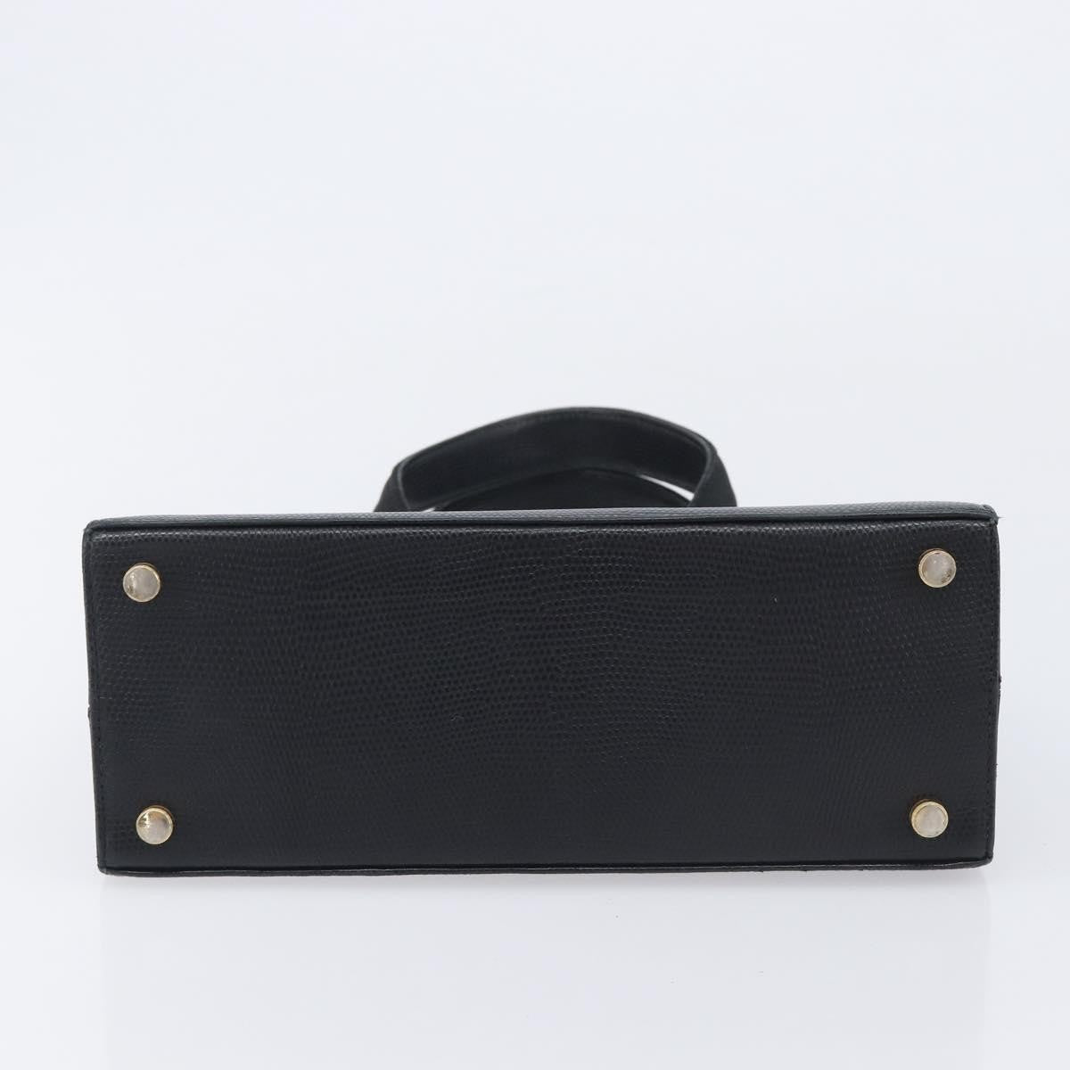 Salvatore Ferragamo Convertible Vara Bow Leather, Black, Leather, Tote Bag