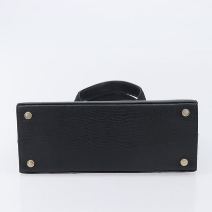 Salvatore Ferragamo Convertible Vara Bow Leather, Black, Leather, Tote Bag