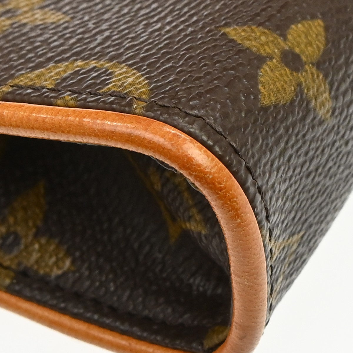 Louis Vuitton Florentine Monogram, Brown, Canvas, Clutch