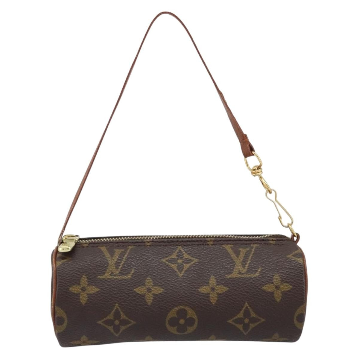 Louis Vuitton Papillon Pochette Monogram Canvas, Brown, Canvas, Clutch