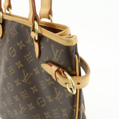 Louis Vuitton Batignolles Monogram Canvas, Brown, Canvas, Tote Bag