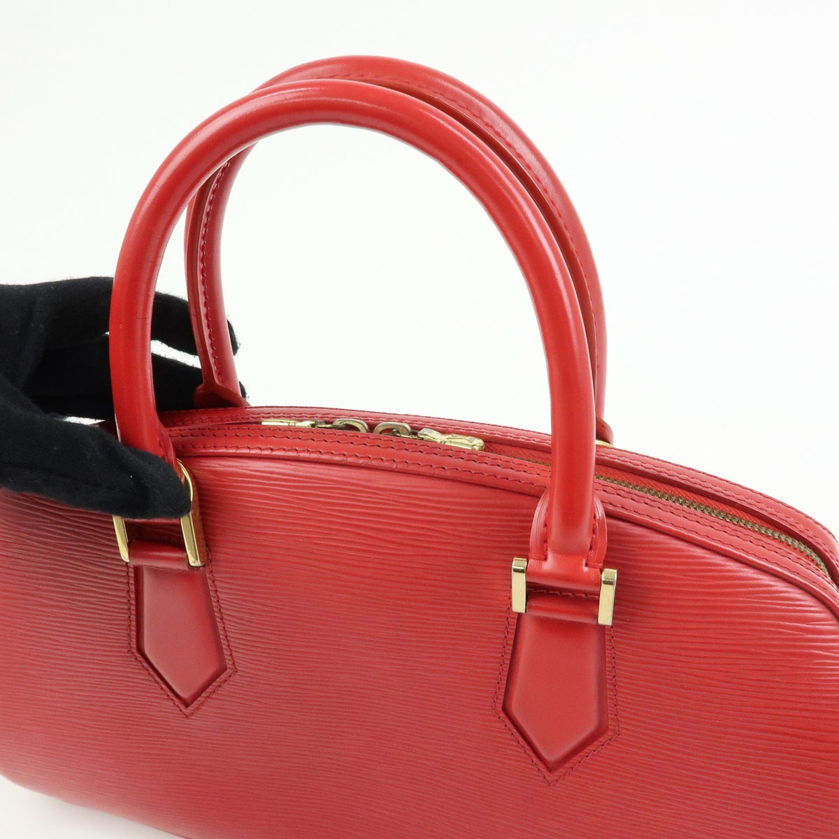 Louis Vuitton Jasmin Epi Leather, Red, Leather, Handbag