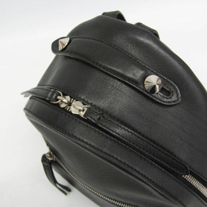 Fendi By The Way Leather with Crystals, Black, Leather, Backpack