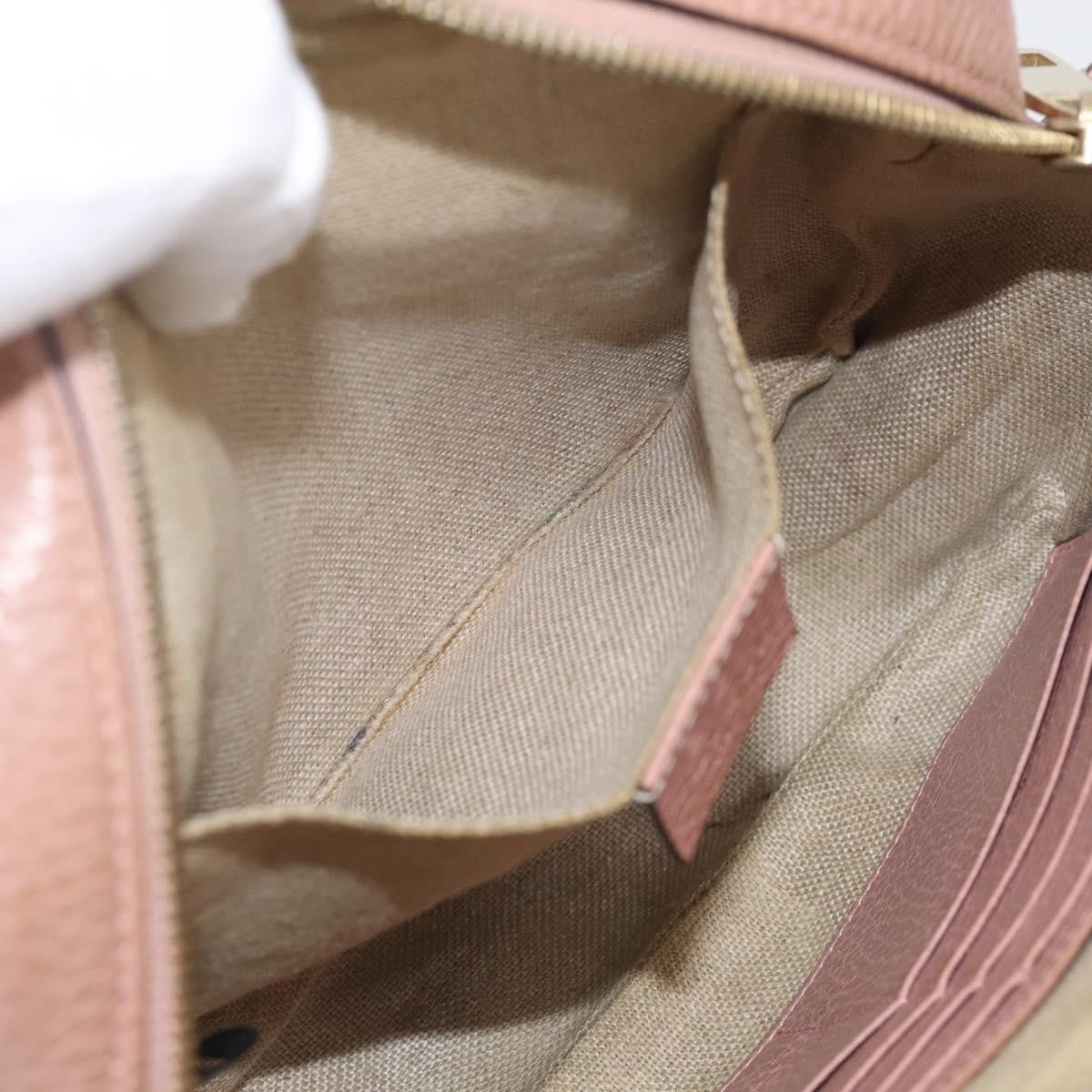 Gucci Bree Disco GG Canvas with Leather, Beige, Canvas, Crossbody Bag