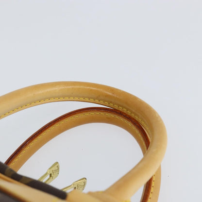 Louis Vuitton Deauville Handbag Monogram Canvas, BROWN, CANVAS, Handbag