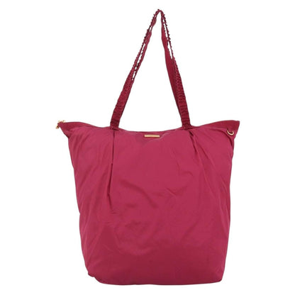 Miu Miu Tote Nylon, Pink, Nylon, Handbag