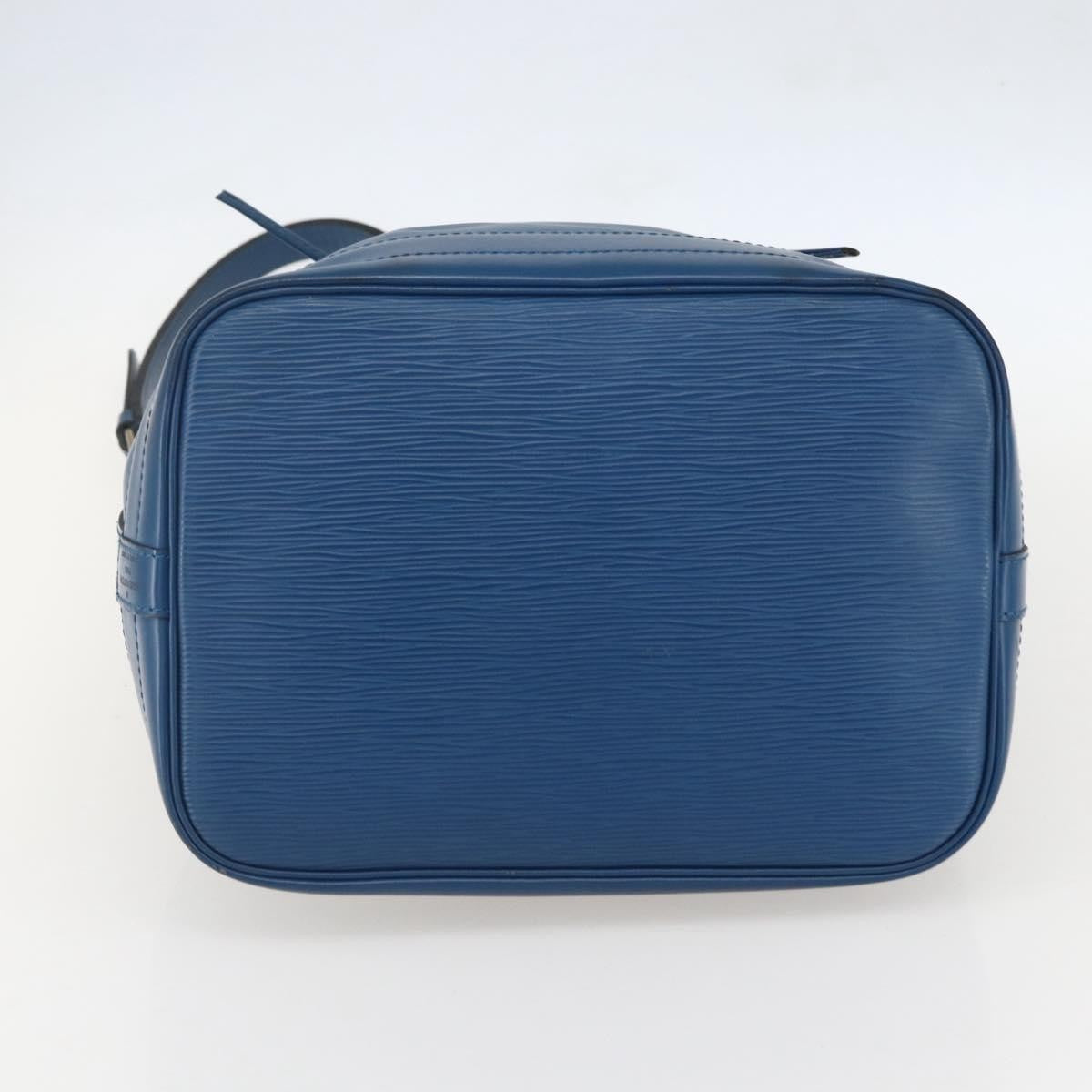 Louis Vuitton Noe Epi Leather, Blue, Leather, Shoulder Bag