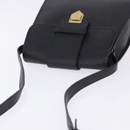 Saint Laurent Vintage Shoulder bag leather, Black, Leather, Shoulder Bag