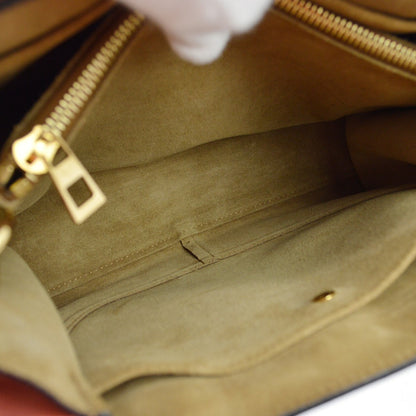 Loewe Gate Leather, Pink, Leather, Tote Bag
