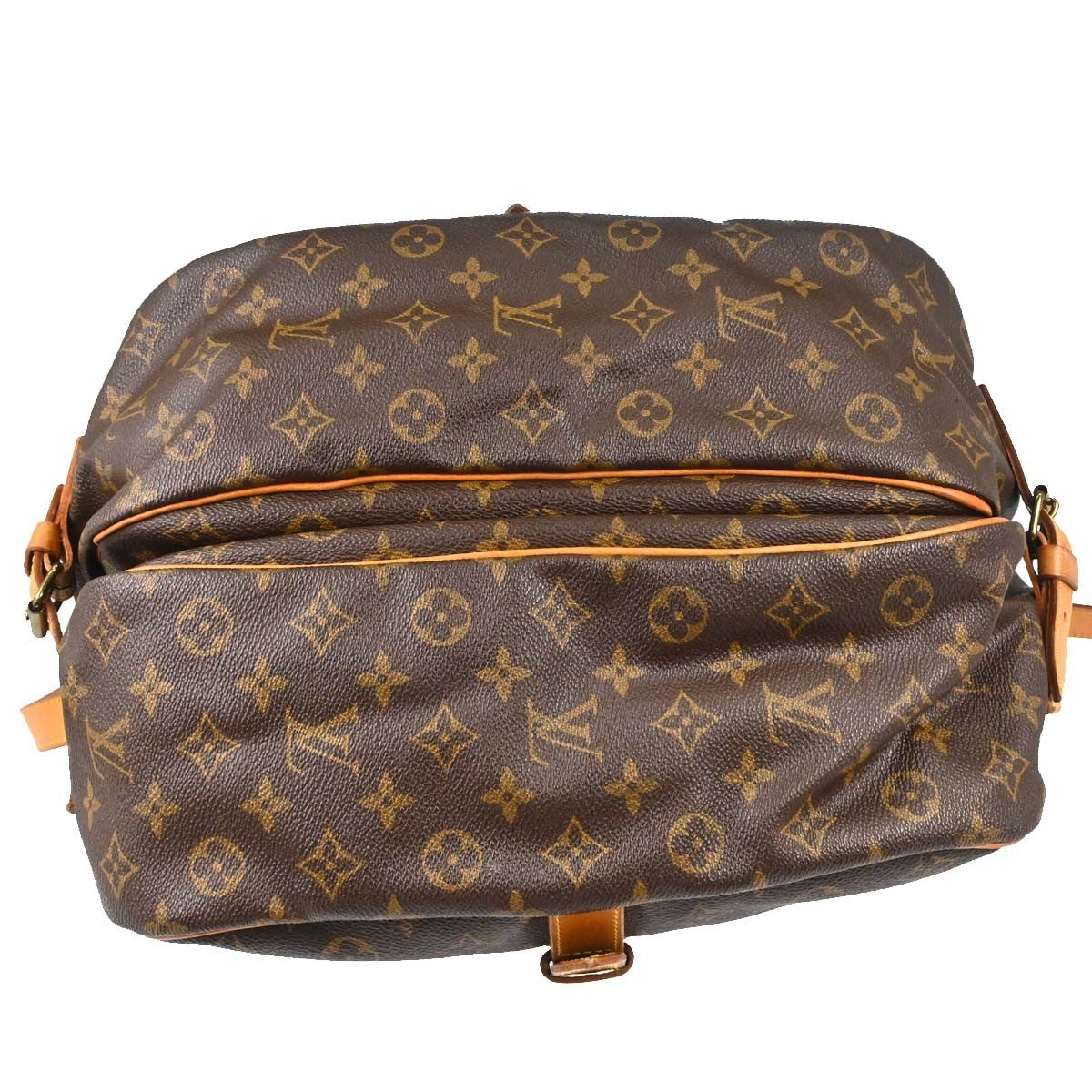 Louis Vuitton Saumur Monogram Canvas, Brown, Canvas, Shoulder Bag