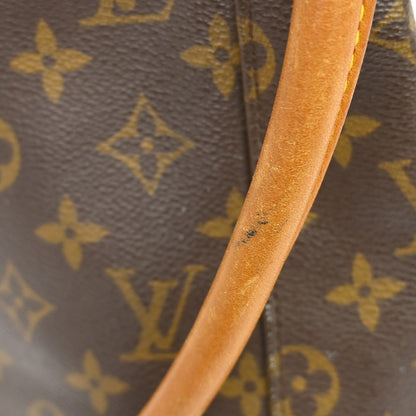 Louis Vuitton Looping Monogram Canvas, Brown, Canvas, Handbag