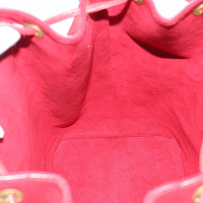 Louis Vuitton Petit Noe Epi Leather, Red, Leather, Handbag
