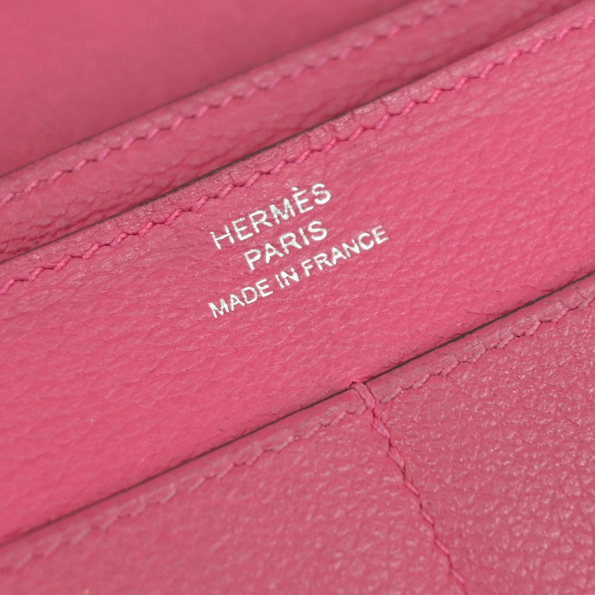 Hermes Dogon Duo Combined Leather, Pink, Leather, Wallet