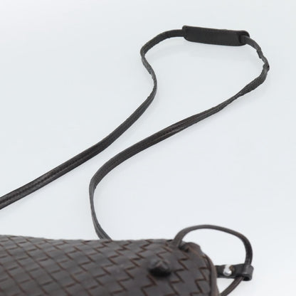 Bottega Veneta Nodini Intrecciato Nappa, Brown, Leather, Crossbody Bag