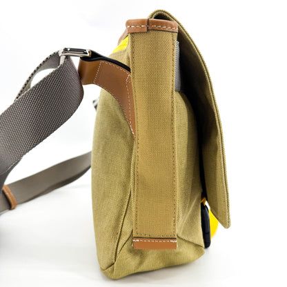 Loewe Shoulder bag Canvas, Brown, Canvas, Shoulder Bag